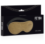 FETISH SUBMISSIVE ORIGIN - MASQUE EN CUIR VEGAN AVEC DOUBLURE EN NÉOPRÈNE