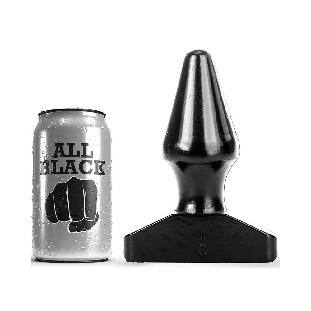 ALL BLACK - ANALSTECKER 15,5 CM