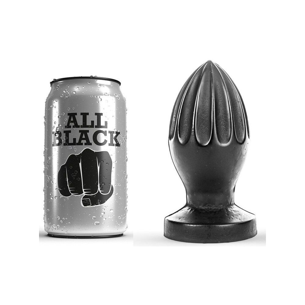 ALL BLACK - ANALSTECKER 12 CM