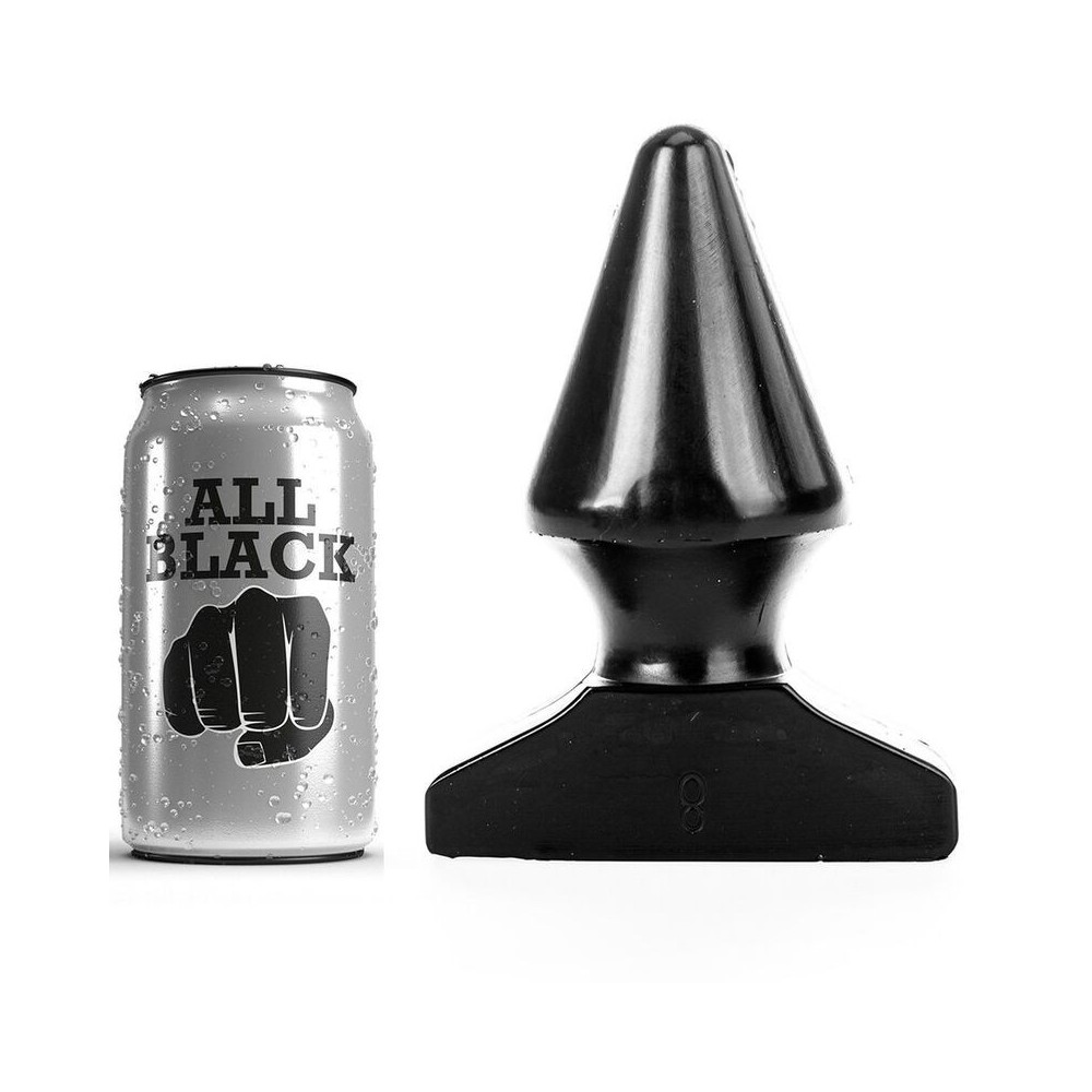 ALL BLACK - ANAL PLUG 17 CM