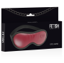 FETISH SUBMISSIVE DARK ROOM - MSCARA DE COURO VEGANO COM FORRO DE NEOPRENE