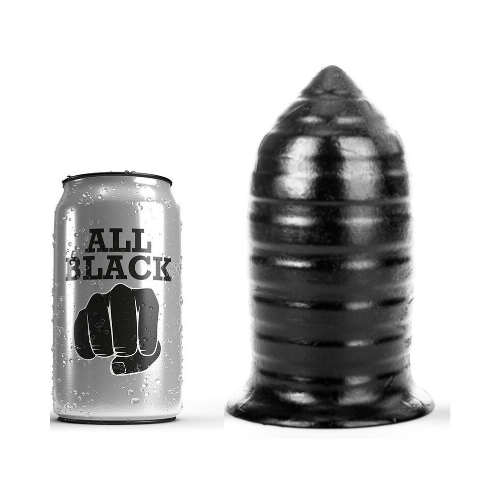 ALL BLACK - ANAL PLUG 16 CM