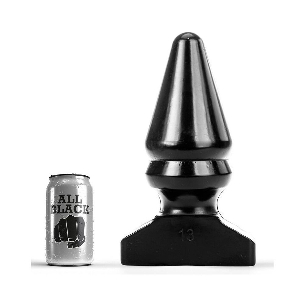 ALL BLACK - ANAL PLUG 28,5 CM