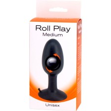 SEVEN CREATIONS - PLUGUE DE SILICONE MÉDIO ROLL PLAY DE