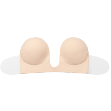 BYE-BRA - SUJETADOR SIN ASAS EN U BEIGE COPA B