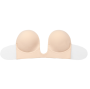 BYE-BRA - SOUTIEN-GORGE SANS POIGNÉES BEIGE BONNET D