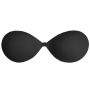 BYE-BRA - SUJETADOR INVISIBLE NEGRO COPA A