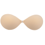 BYE-BRA - SOUTIEN-GORGE INVISIBLE BEIGE BONNET A