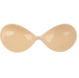 BYE-BRA - SOUTIEN-GORGE INVISIBLE BEIGE BONNET C