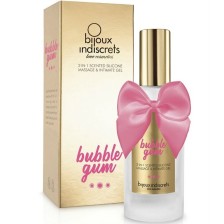 BIJOUX INDISCRETS - GEL DE MASSAGEM E ÃNTIMO 2 EM 1 COM PERFUME DE CHICLETE 100 ML