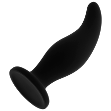 OHMAMA - PLUG ANAL COURBÉ EN SILICONE P-SPOT 12 CM