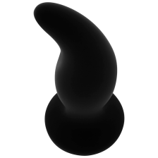 OHMAMA - PLUG ANAL COURBÉ EN SILICONE P-SPOT 12 CM