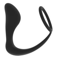 OHMAMA - PLUG ANAL ET ANNEAU EN SILICONE 10,5 CM