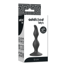 ADDICTED TOYS - ANAL SEXUAL PLUG 12 CM BLACK