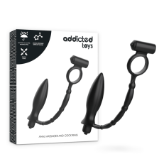 ADDICTED TOYS - PLUG ANAL COM ANEL VIBRATÓRIO