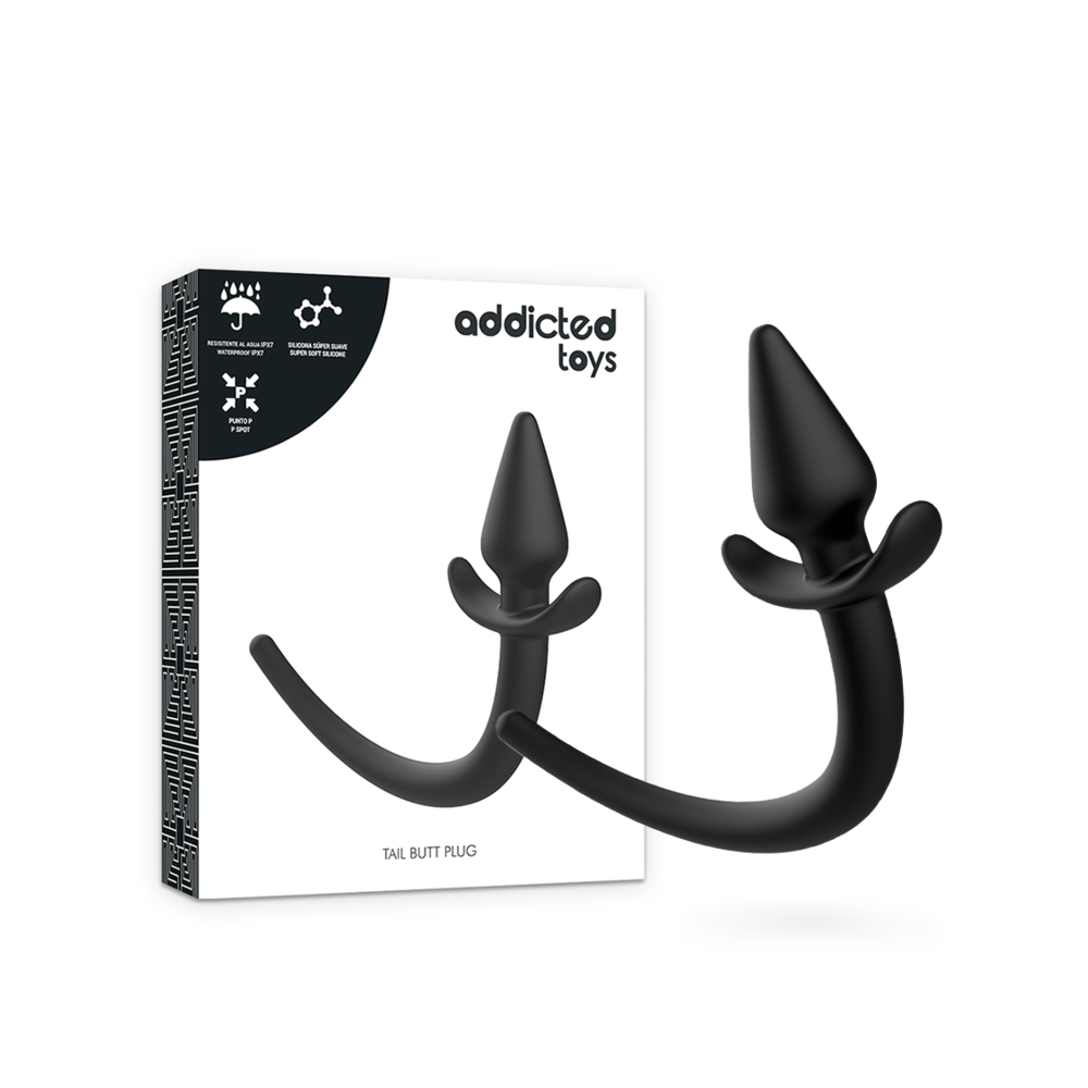 ADDICTED TOYS - CACHORRO PLUG ANAL SILICONE