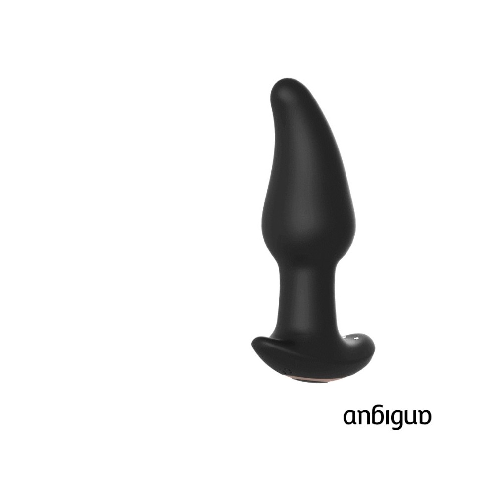 ANBIGUO - VIBRADOR DE CONTROLE REMOTO WATCHME COM PÉROLAS ROTATIVAS ANAL AMADEUS