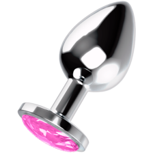 OHMAMA - ANAL PLUG METAL - PINK L