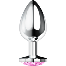 OHMAMA - ANAL PLUG METAL - PINK L