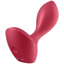 SATISFYER - BOUCHON VIBRANT BACKDOOR LOVER ROUGE