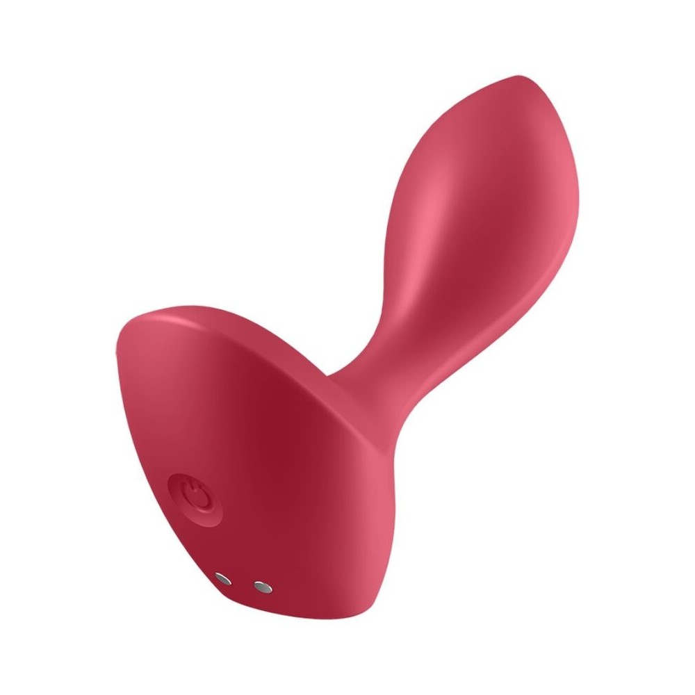 SATISFYER - PLUG VIBRATÓRIO BACKDOOR LOVER VERMELHO