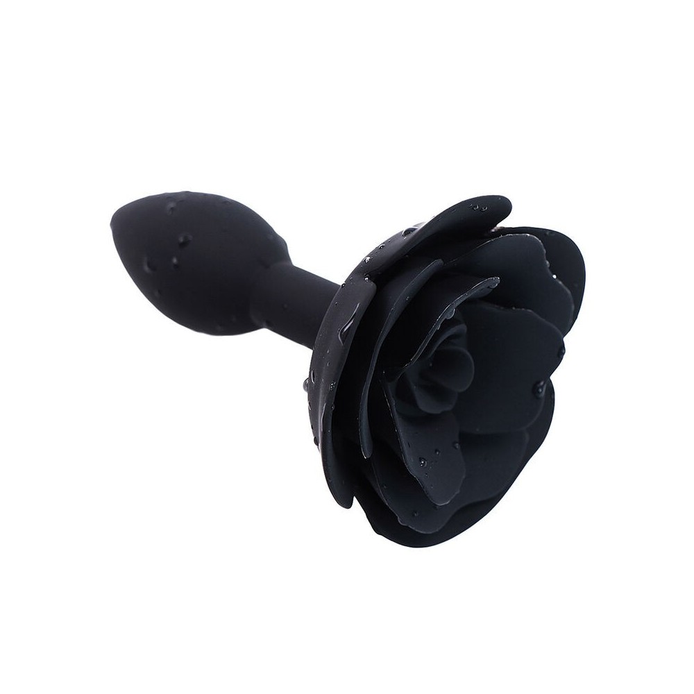 OHMAMA FETISH - PLUG ANAL DE SILICONE ROSA PRETO