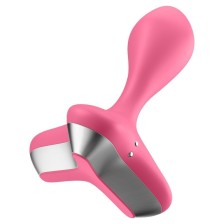 SATISFYER - VIBRATEUR PLUG GAME CHANGER ROSE