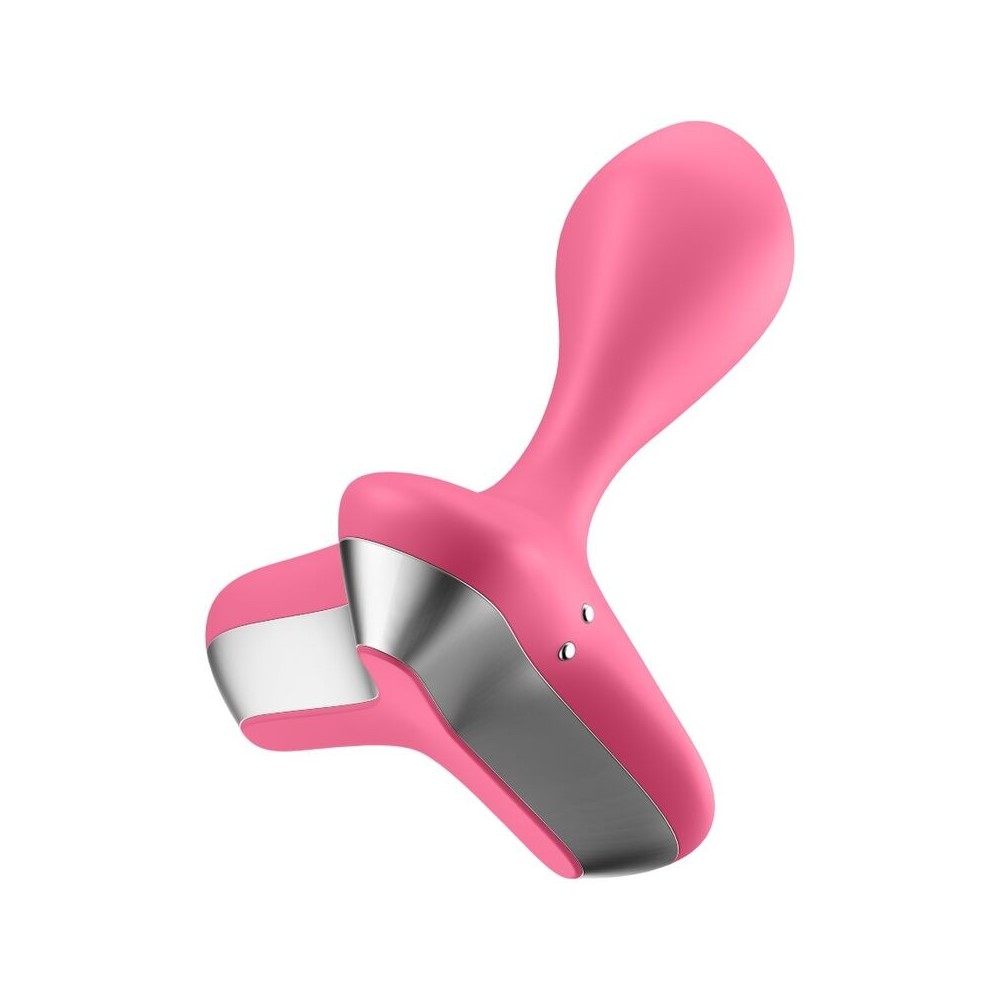 SATISFYER - GAME CHANGER PLUG VIBRADOR ROSA