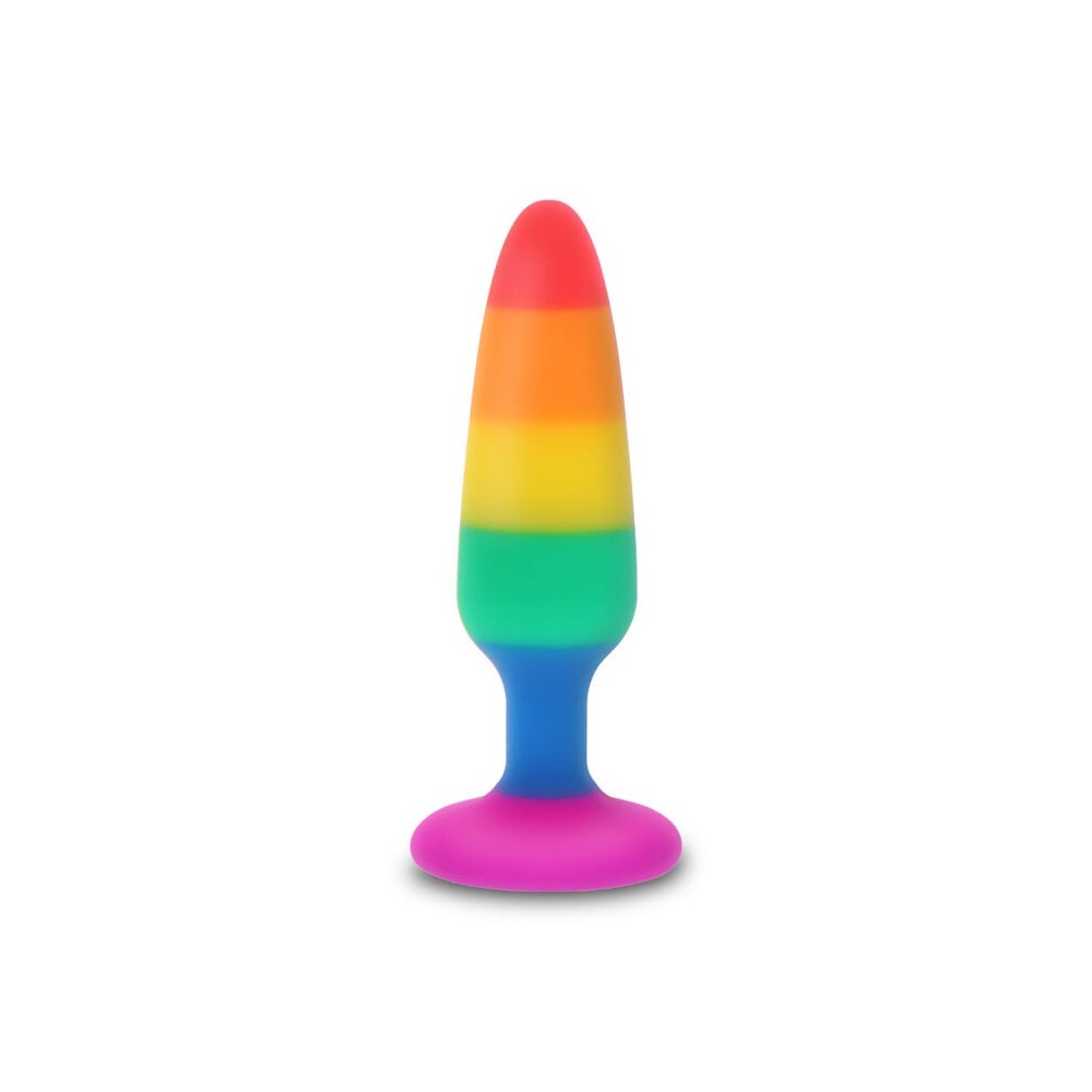 ORGULHO - BANDEIRA LGBT PLUG TWINK 8,5 CM