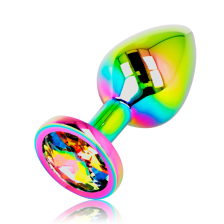 OHMAMA - ANAL PLUG IRIDESCENT CIRCLE SMALL