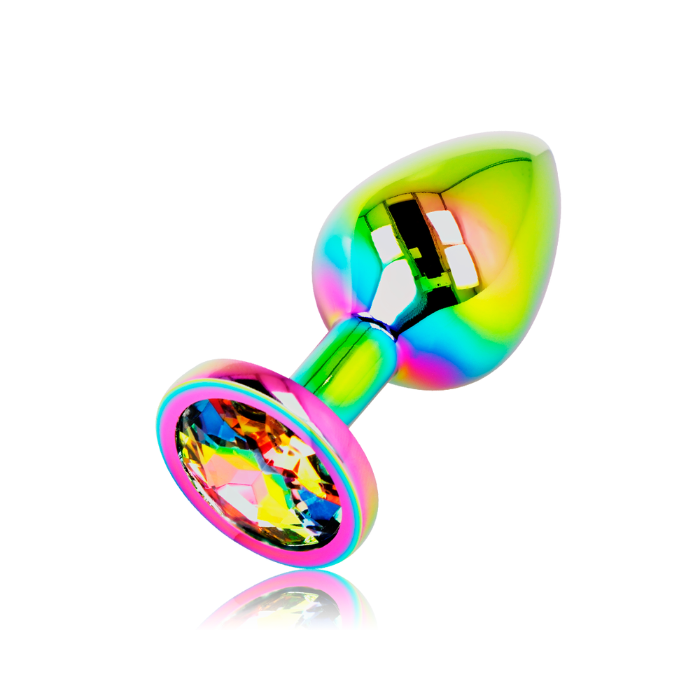 OHMAMA - ANAL PLUG IRIDESCENT CIRCLE SMALL