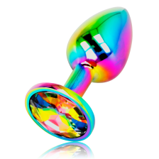 OHMAMA - ANAL PLUG IRIDESCENT CIRCLE MEDIUM