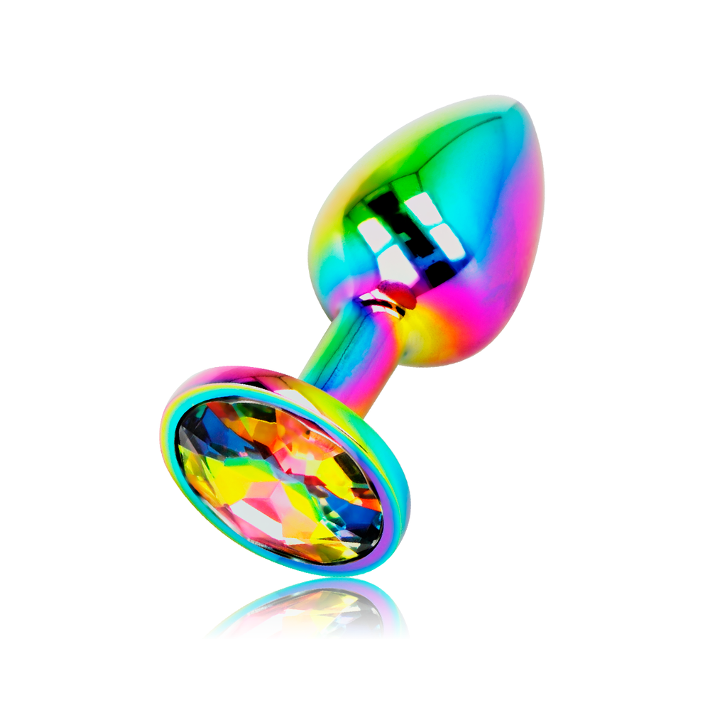 OHMAMA - ANAL PLUG IRIDESCENT CIRCLE MEDIUM