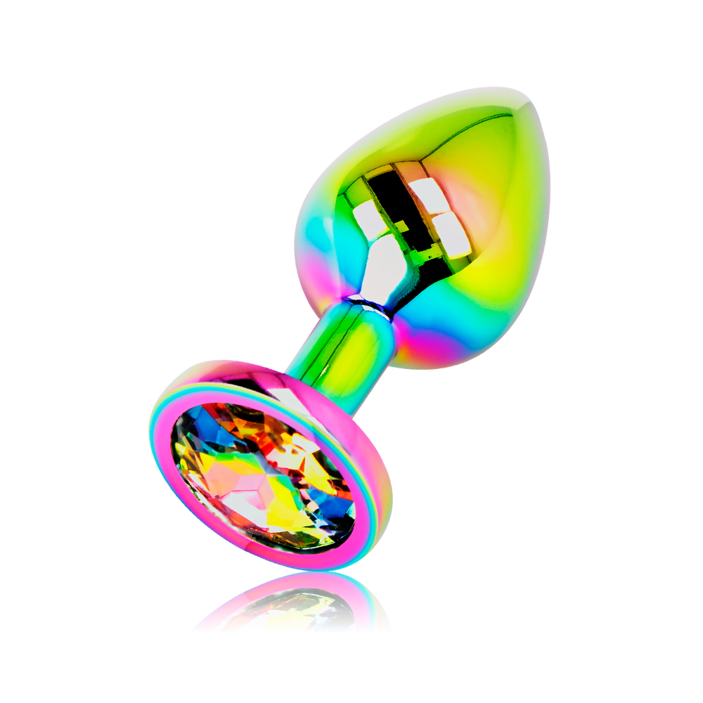 OHMAMA - ANAL PLUG IRIDESCENT CIRCLE - LARGE