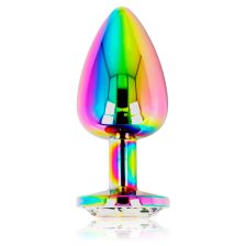 OHMAMA - ANAL PLUG IRIDESCENT CIRCLE - LARGE