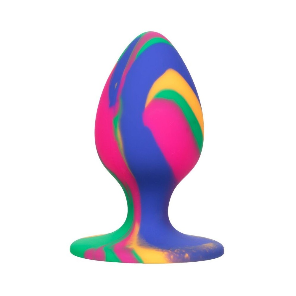 CALEXOTICS - CHEEKY MÉDIO TIE-DYE PLUG ANAL