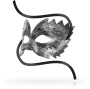 OHMAMA - MASKS VENETIAN EYEMASK SILVER