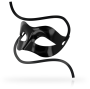 OHMAMA - MASKS OPAQUE CLASSIC EYEMASK BLACK