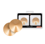 COQUETTE CHIC DESIRE - NIPPELABDECKUNGEN GOLDENE KREISE