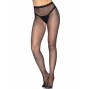 LEG AVENUE - FISHNET CROTHLESS TIGHTS