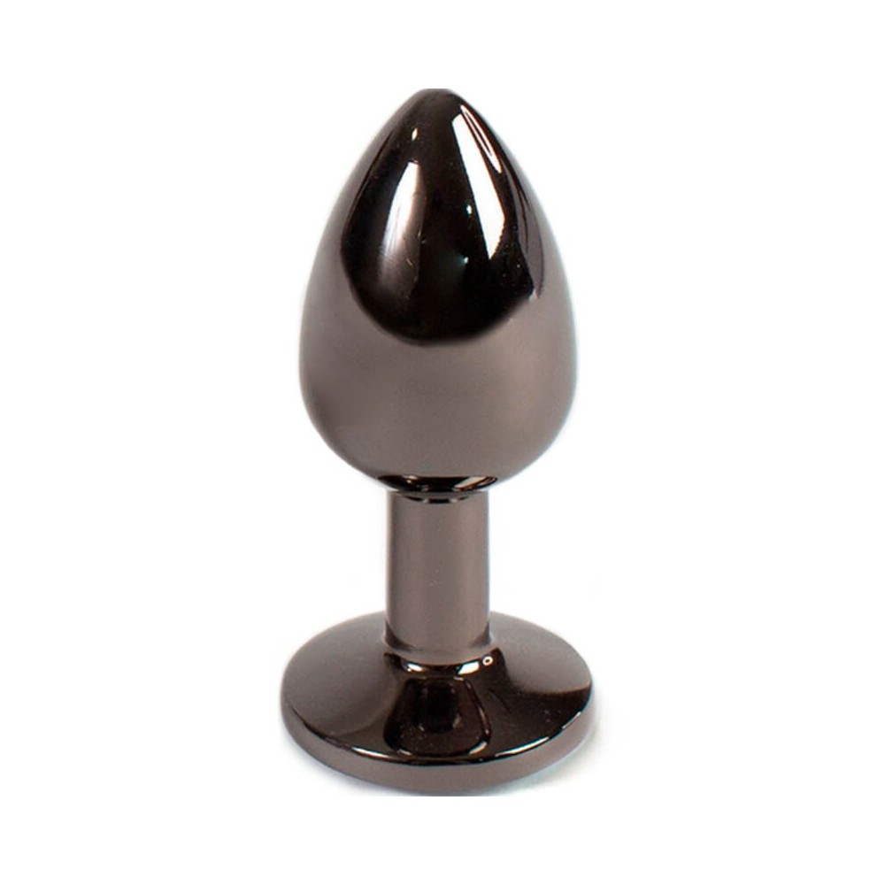 SECRETPLAY - BUTT PLUG GUNMETAL TAGLIA PICCOLA 7 CM