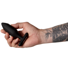 JE JOUE - VIBRADOR ANAL PLUG ONYX PRETO