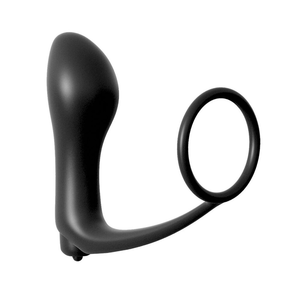 ANAL FANTASY ELITE COLLECTION - ASS-GASM COCKRING VIBRATOR PLUG