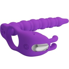 PRETTY LOVE - BLACKNEY ANÉIS PARA PÊNIS COM PLUG VIBRADOR