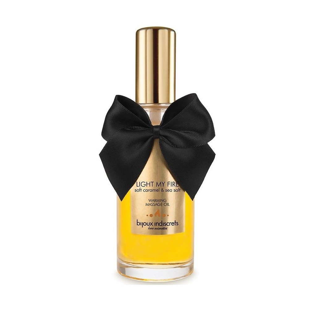 BIJOUX INDISCRETS - HUILE DE MASSAGE EFFET CHALEUR ARÃME CARAMEL
