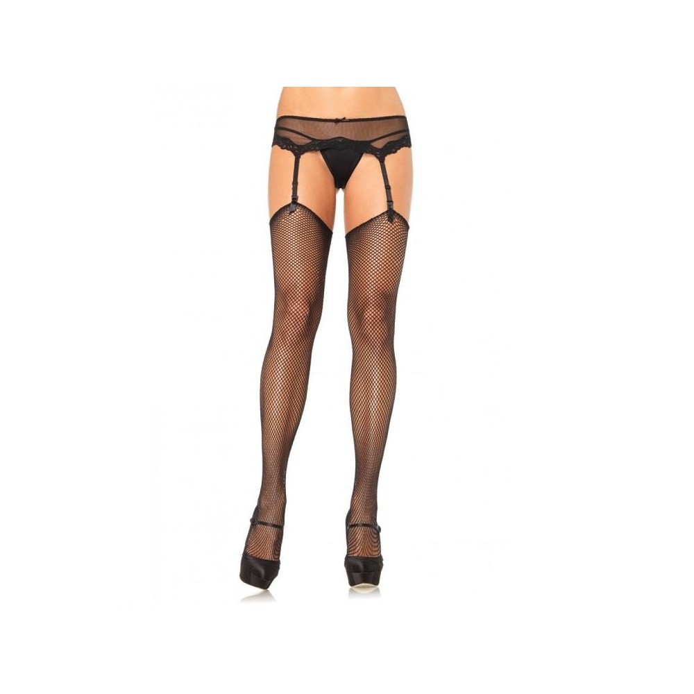 LEG AVENUE - NET STOCKINGS WITHOUT SUPERIOR SELF-ADHESIVE SILICONE