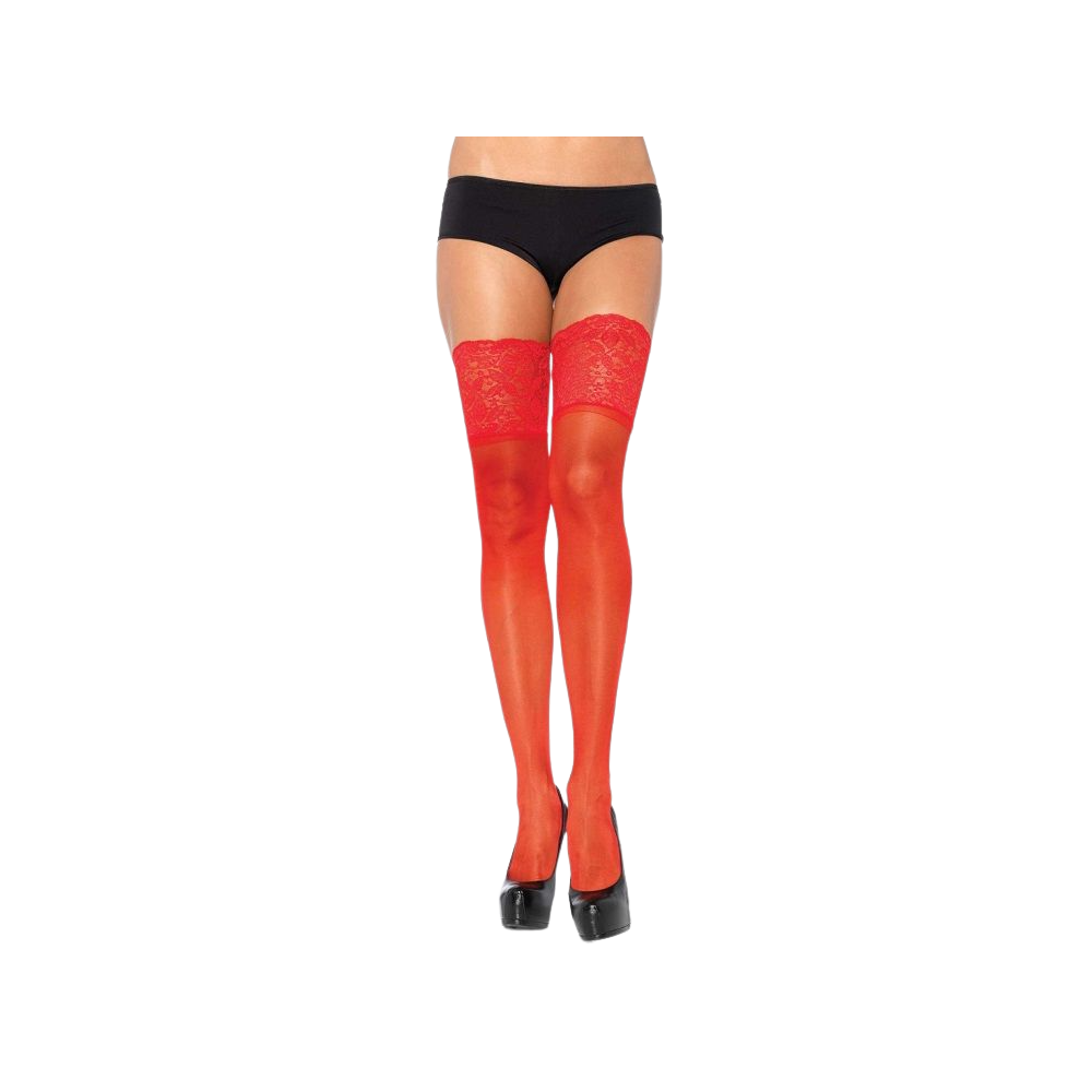 LEG AVENUE - STAY UPS SHEER CUISSE JUSQU TAILLE UNIQUE