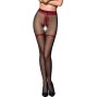 PASSION - TIOPEN 019 COLLANT NERO/ROSSO 3/4 20 DEN