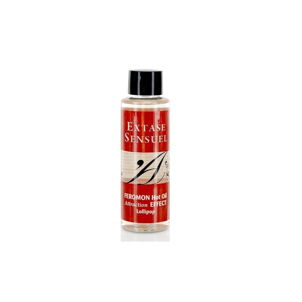 EXTASE SENSUAL - OLIO DA MASSAGGIO EFFETTO CALORE AI FEROMONI PIRULET 100 ML