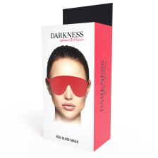 DARKNESS - EYEMASK ROSSO DI ALTA QUALIT